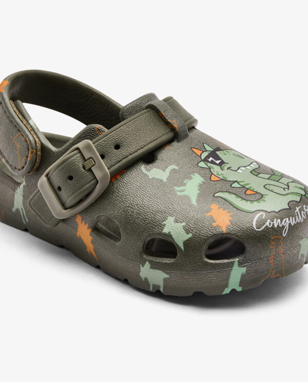 CLOG DINOSAURIO VERDE - Imagen 2