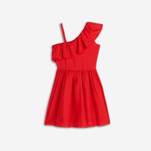 VESTIDO ROJO PLUMETI