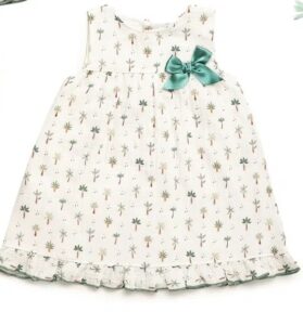 VESTIDO HOJAS