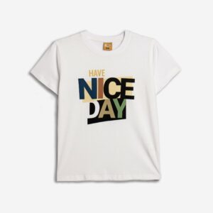 CAMISETA NICE BLANCA
