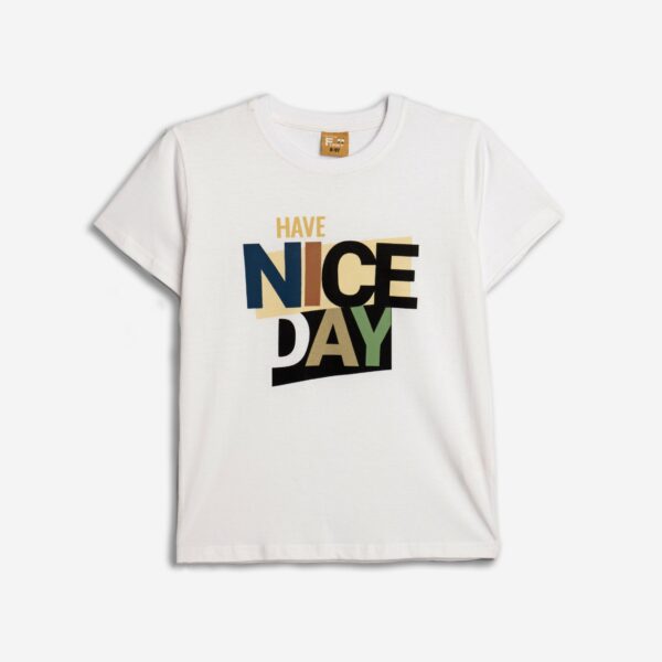 CAMISETA NICE BLANCA