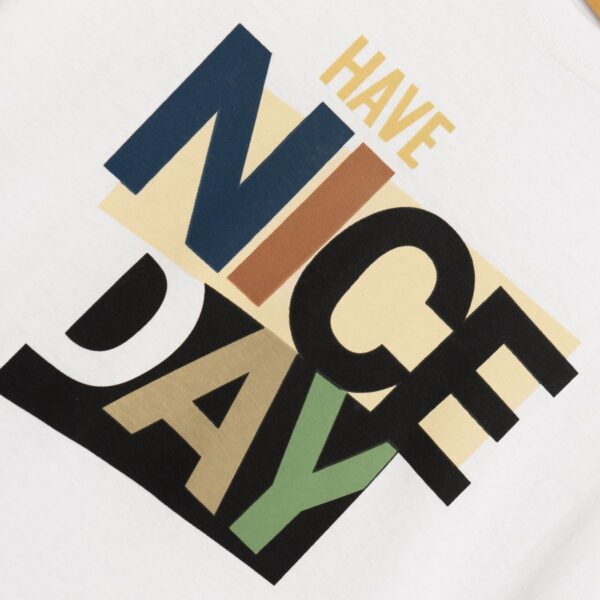 CAMISETA NICE BLANCA - Imagen 2