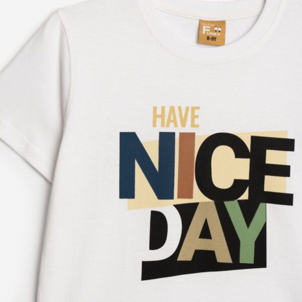 CAMISETA NICE BLANCA - Imagen 3