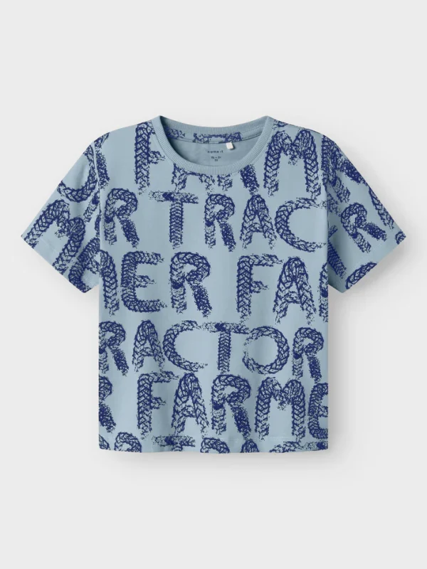 CAMISETA DUSTY BLUE