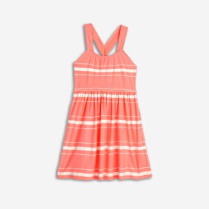 VESTIDO SALMON NEON