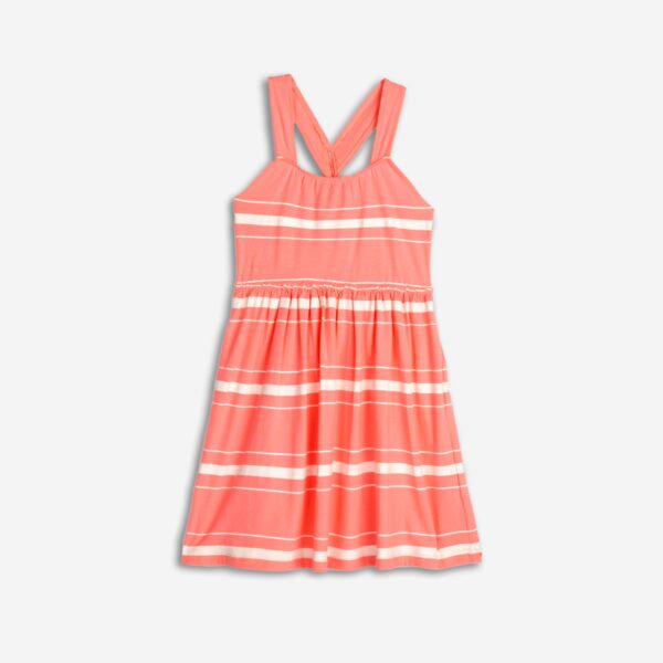 VESTIDO SALMON NEON