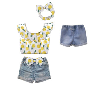 CONJUNTO SHORT LIMONES