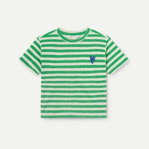 CAMISETA RAYAS VERDE COMPAÑIA